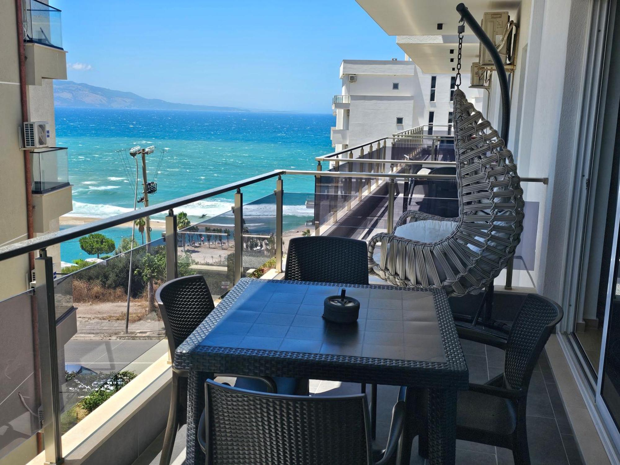 Jusal Sea View Apartment Σαράντα Εξωτερικό φωτογραφία
